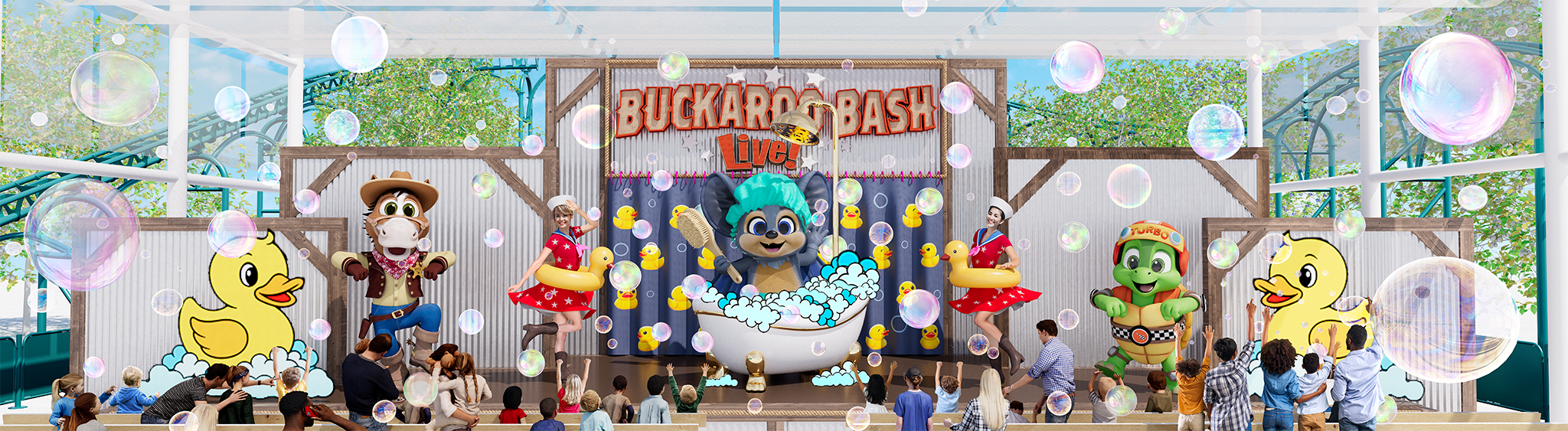 Buckaroo Bash Main Stage Render